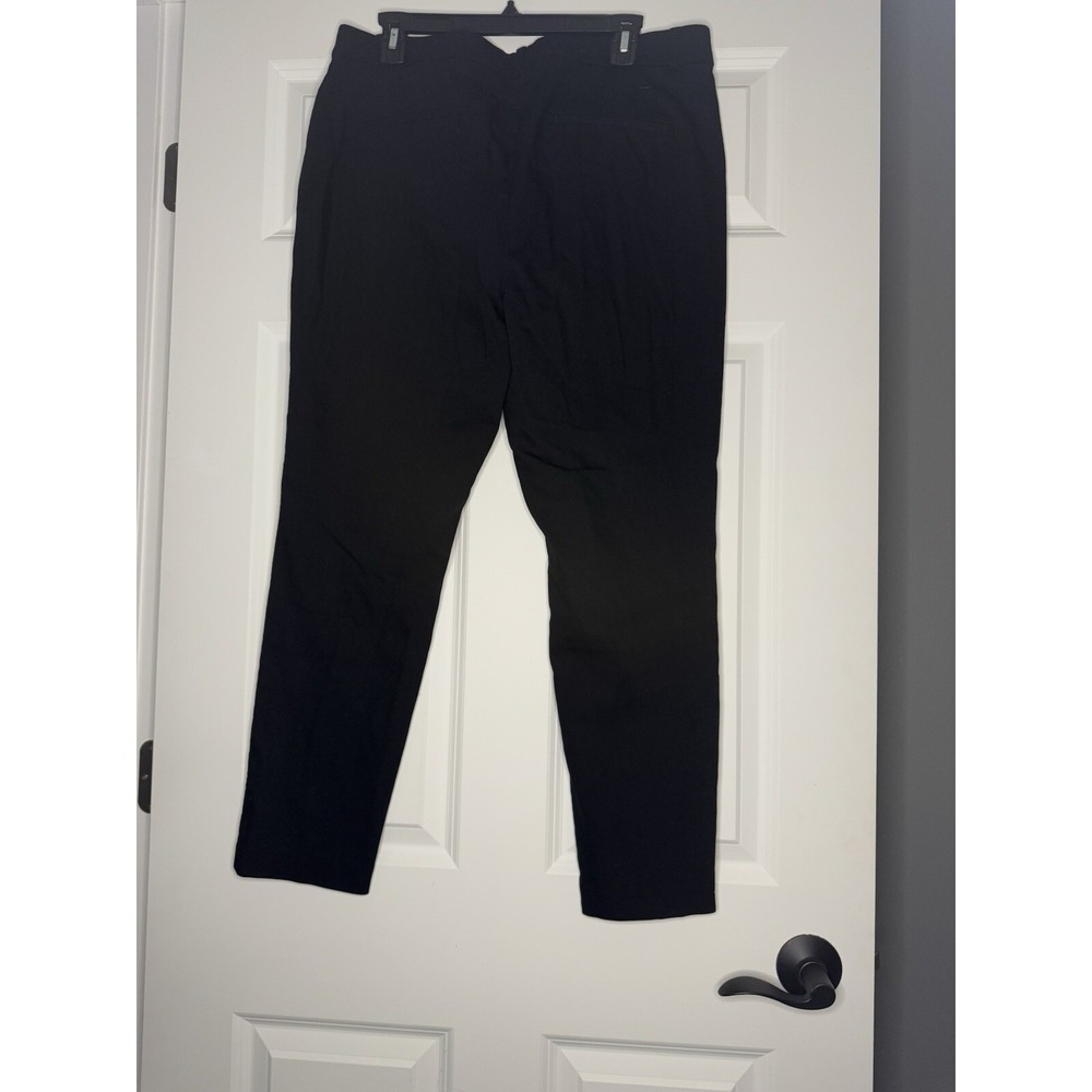 Loft The Skinny Curvy Black Dress Slacks 14 - Picture 2 of 2